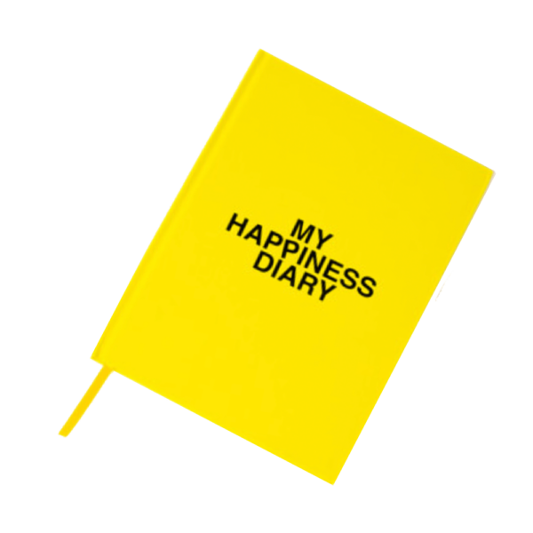 My Happiness Diary and journal created by Tastemaker Poppy Jamie