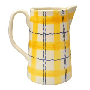 Semaine tastemaker Matilda Goad recommends own tartan squiggle jug