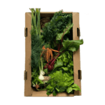 Semaine tastemaker Skye Gyngell enjoys winter vegetable box by Fern Verrow