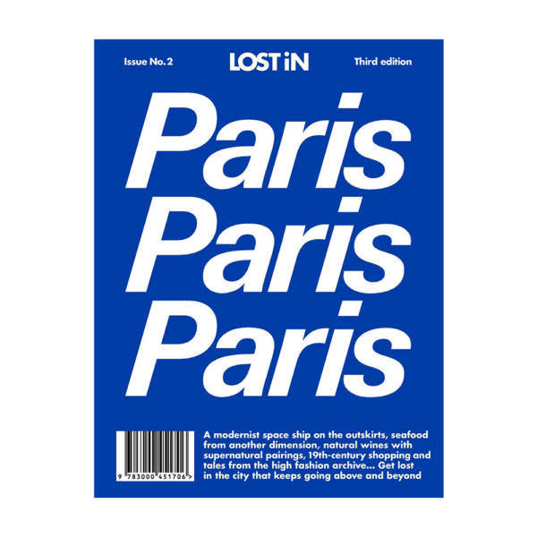 Semaine tastemaker Sabine Getty reads the Paris, Paris, Paris by LOSTin
