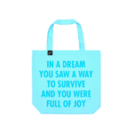 Semaine shop: special edition ocean bag - artist series by Parley x Jenny Holzer