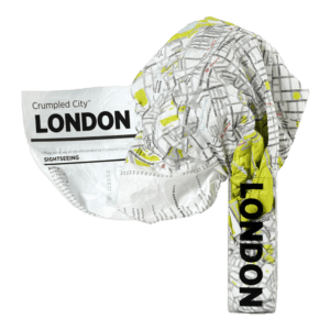 Albert Hill & Matt Gibberd selects Crumpled City Map of London for shop