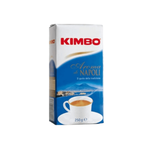 Lucia Pica selects Kimbo Coffee Napoli for her Semaine shop