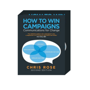 Carry Somers chooses How to Win Campaigns by Chris Rose for her Semaine bookshelf