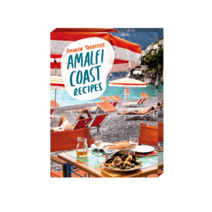 Carla and Antonio Sersale choose My Amalfi Coast Recipes by Amanda Tabberer for their Semaine bookshelf