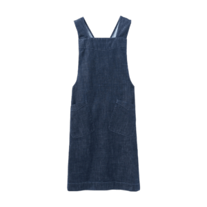 Jane Scotter chooses Organic Denim Cross Back Apron by TOAST for her Semaine shop