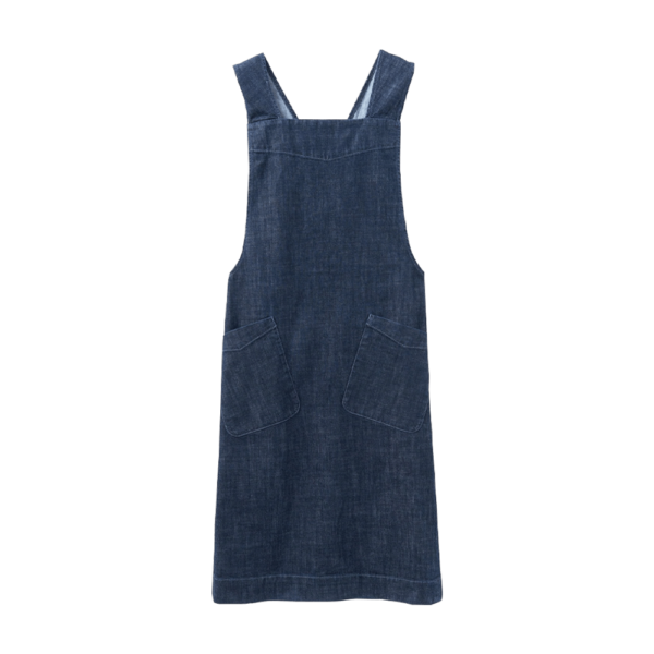 Jane Scotter chooses Organic Denim Cross Back Apron by TOAST for her Semaine shop