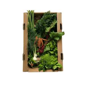 Jane Scotter selects Fern Verrow Vegetable Box for her Semaine shop