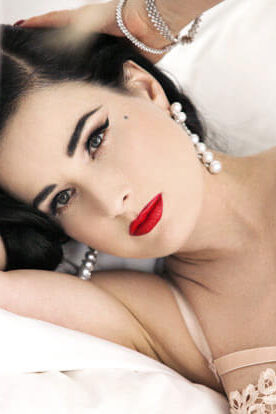 Dita Von Teese photographed for Semaine