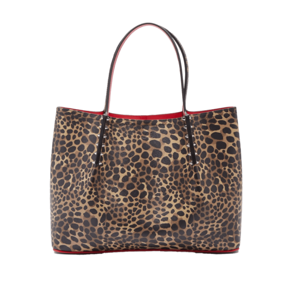 Shop Tastemaker Dita Von Teese Christian Louboutin Leopard Print Bag on Semaine