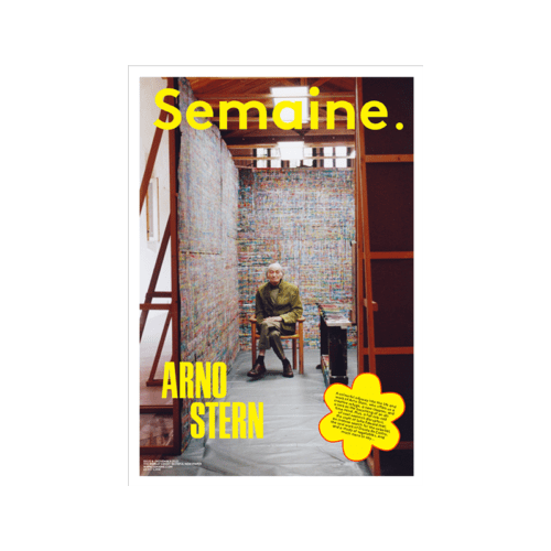 Arno Stern, the 99 year old researcher and pedagogue who created le Closlieu, is Semaine Issue 8's cover Tastemaker.