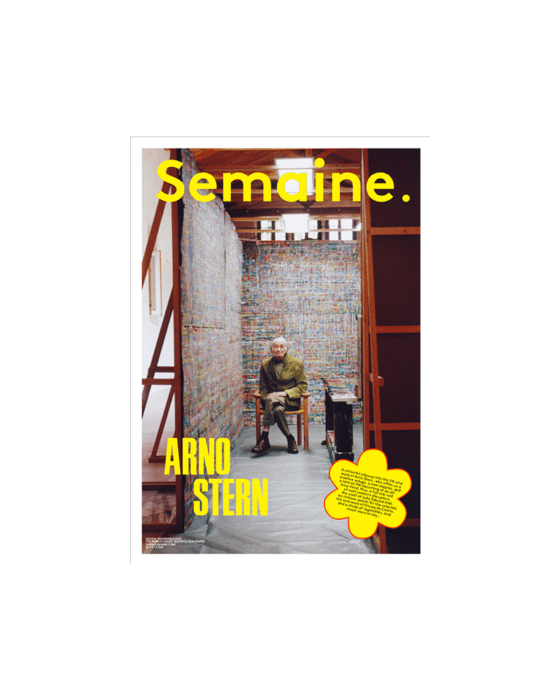 Arno Stern, the 99 year old researcher and pedagogue who created le Closlieu, is Semaine Issue 8's cover Tastemaker.