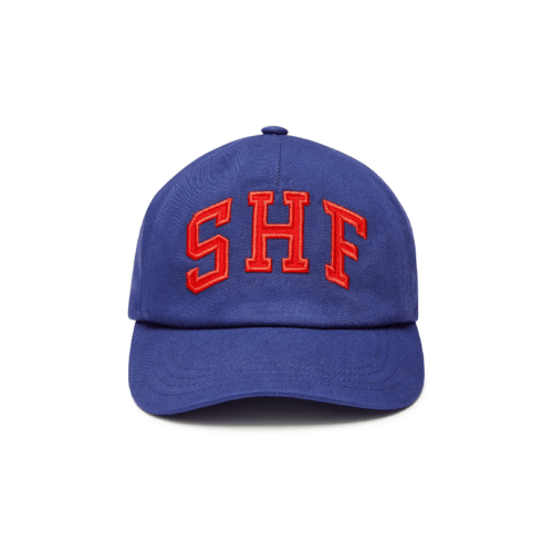 Sky High Farm Universe Logo Cap Navy chosen by Semaine Tastemaker Sky High Farm's Matty Friedman.