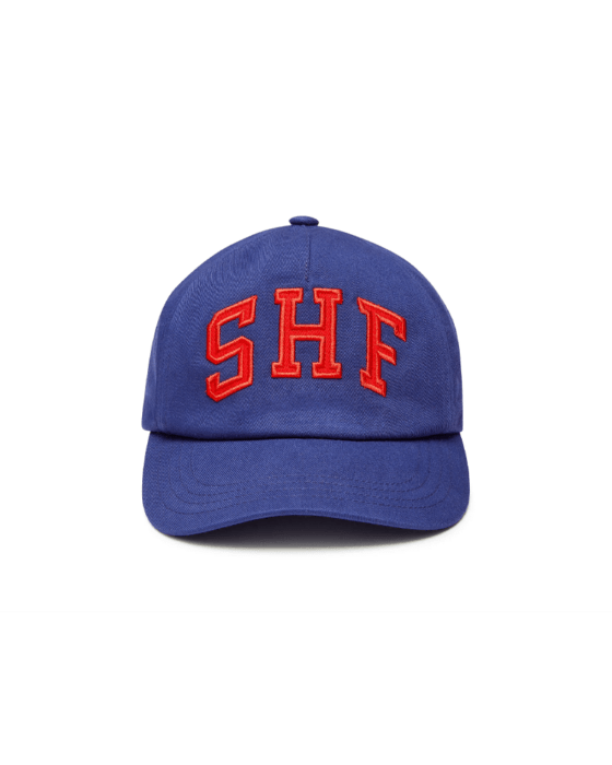 Sky High Farm Universe Logo Cap Navy chosen by Semaine Tastemaker Sky High Farm's Matty Friedman.