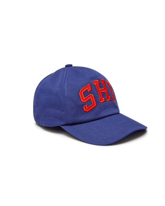 Sky High Farm Universe Logo Cap Navy chosen by Semaine Tastemaker Sky High Farm's Matty Friedman.