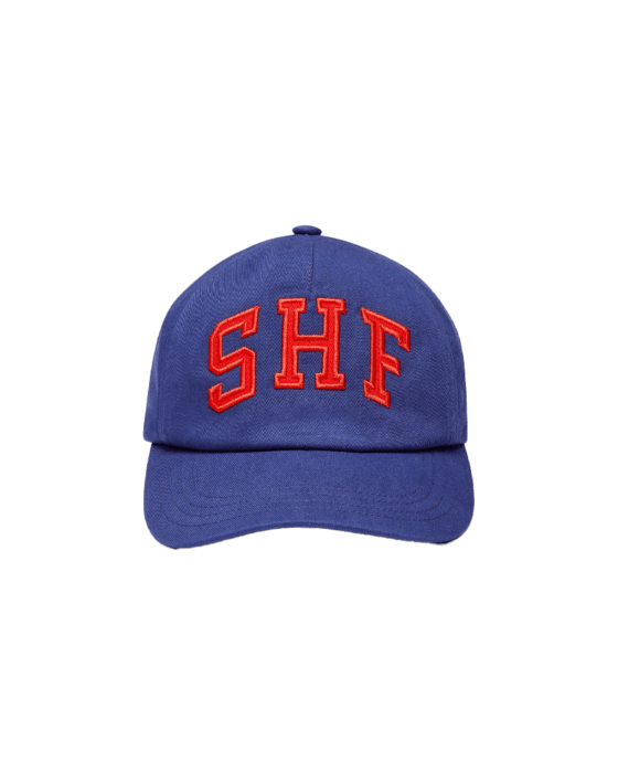 Sky High Farm Universe Logo Cap Navy chosen by Semaine Tastemaker Sky High Farm's Matty Friedman.