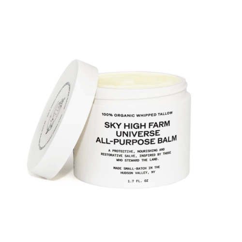 Sky High Universe All Purpose Balm chosen by Semaine Tastemaker Sky High Farm's Daphne Seybold.