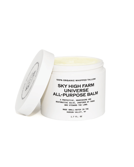 Sky High Universe All Purpose Balm chosen by Semaine Tastemaker Sky High Farm's Daphne Seybold.