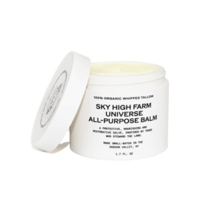 Sky High Universe All Purpose Balm chosen by Semaine Tastemaker Sky High Farm's Daphne Seybold.