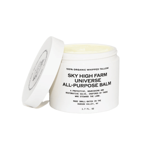 Sky High Universe All Purpose Balm chosen by Semaine Tastemaker Sky High Farm's Daphne Seybold.