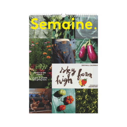 Semaine x Sky High Farm 2025 Wall Calendar