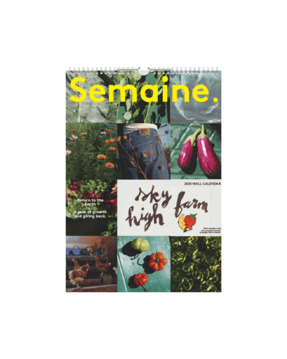 Semaine x Sky High Farm 2025 Wall Calendar