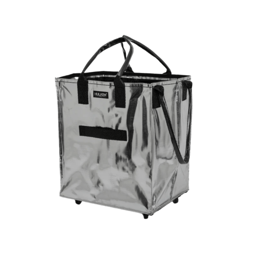 Hulken Multipurpose SIlver Tote Bag, chosen by Semaine Tastemaker Paris Starn.