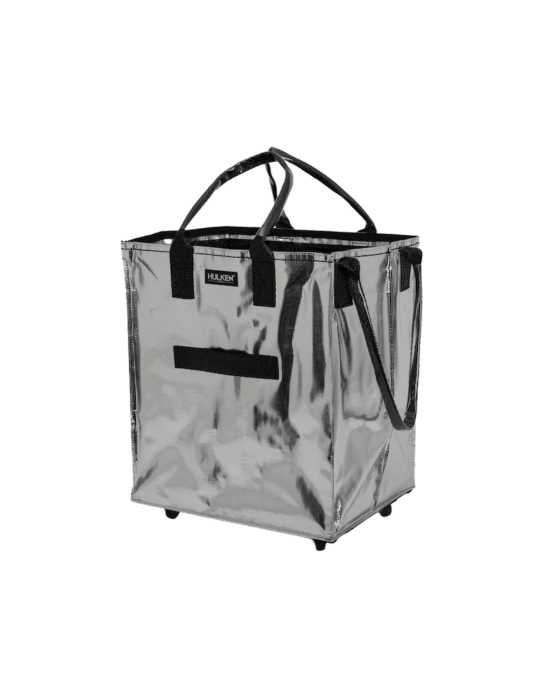 Hulken Multipurpose SIlver Tote Bag, chosen by Semaine Tastemaker Paris Starn.