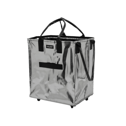 Multipurpose SIlver Tote Bag, Hulken, chosen by Semaine Tastemaker Paris Starn.