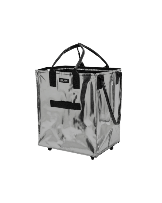 Multipurpose SIlver Tote Bag, Hulken, chosen by Semaine Tastemaker Paris Starn.