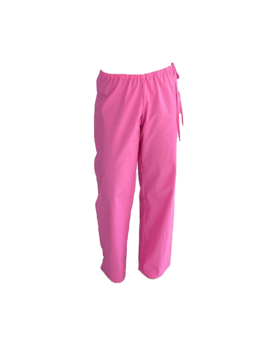 Brooke Callahan Tie Pants Pink, in collaboration with Semaine for Gelée Marché.