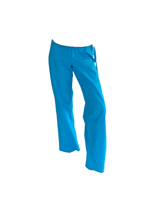 Brooke Callahan Tie Pants Turquoise, in collaboration with Semaine for Gelée Marché.