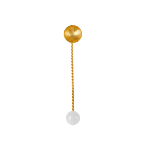 Natalia Criado White Torch Spoon, in collaboration with Semaine for Gelée Marché.