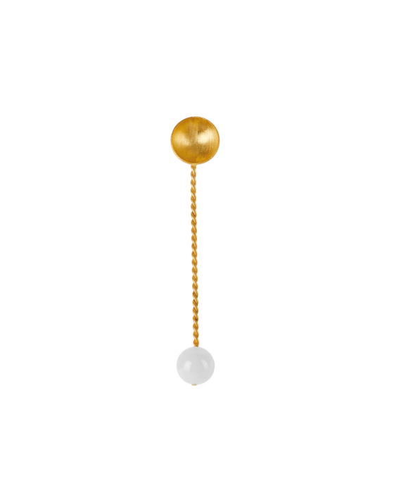 Natalia Criado White Torch Spoon, in collaboration with Semaine for Gelée Marché.