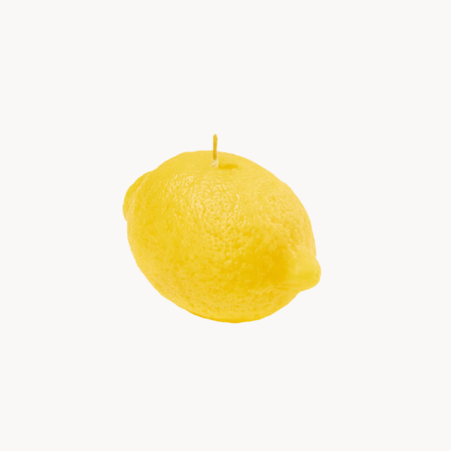 Nonna's Grocer Scented Lemon Candle, in collaboration with Semaine for Gelée Marché.