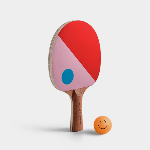 Art of Ping Pong Balance ArtBat, blue, pink, red Back