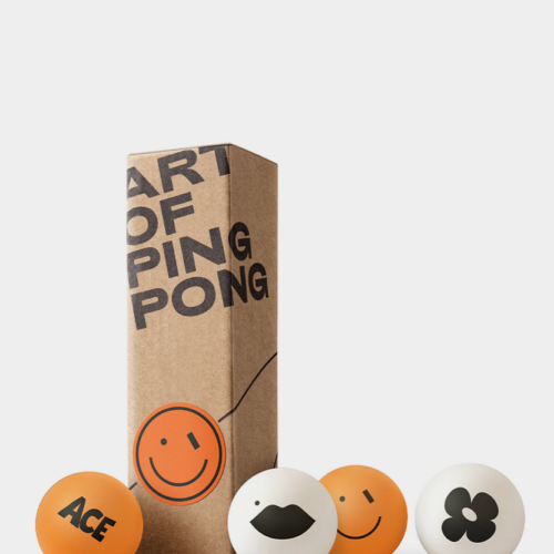 Art of Ping Pong Mixed Up ArtBalls Table Tennis Balls Packaging