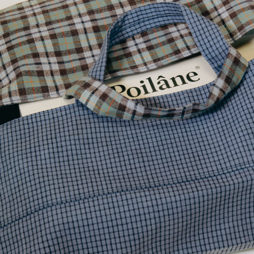 Atelier Colza Sac à Tarte Tartan, for Semaine x Poilâne Le Pain de la Semaine.