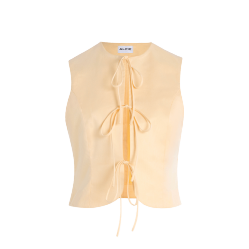 Alfie Neda Bow Detail Cotton Top Moda Operandi, Chosen by Semaine Tastemakers.