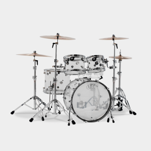 Design 4-Piece Acrylic Drum Kit, chosen by Semaine Tastemaker Bella Freud.