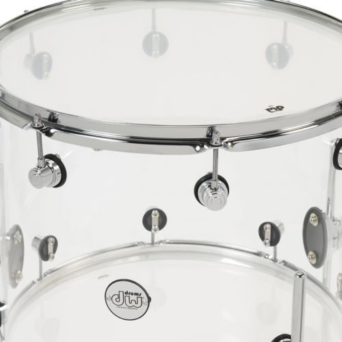 Design 4-Piece Acrylic Drum Kit, chosen by Semaine Tastemaker Bella Freud.