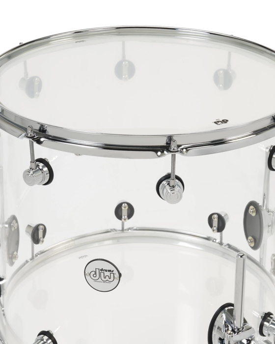 Design 4-Piece Acrylic Drum Kit, chosen by Semaine Tastemaker Bella Freud.