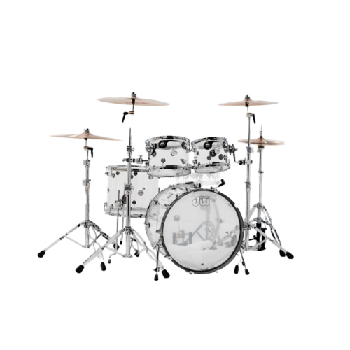 Design 4-Piece Acrylic Drum Kit, chosen by Semaine Tastemaker Bella Freud.