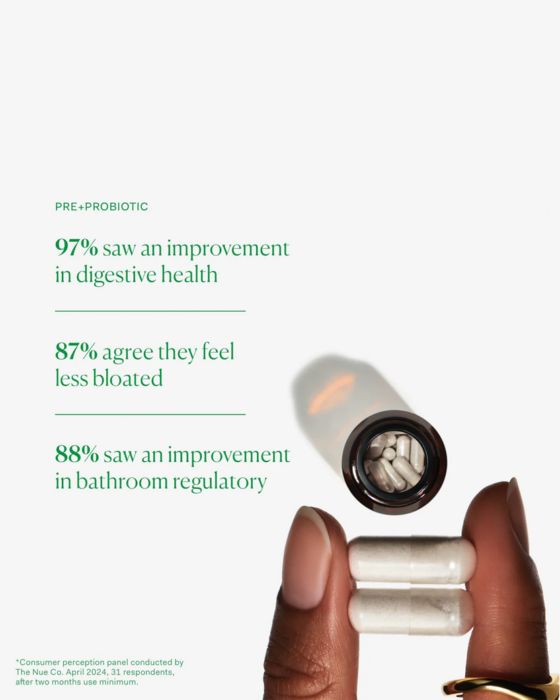 Pre + Probiotic, The Nue Co Thumbnail, chosen by Semaine.
