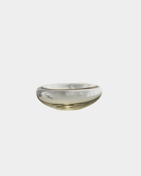 Dots Grey Mirror Bowl